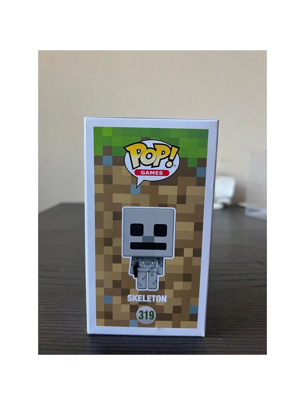 VAULTED Minecraft Skeleton Funko Pop #319 Games Video Gaming Mojang Studio Vinyl